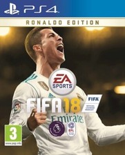 PlayStation 4 : FIFA 18 Ronaldo Pre-Order Edition (PS4) VideoGames Amazing Value
