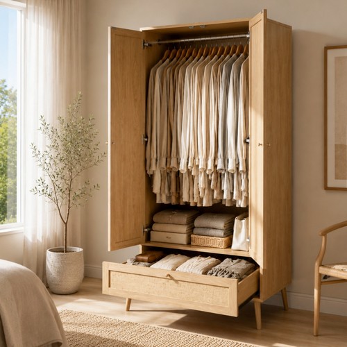 Door double wardrobe - door,