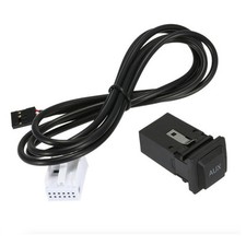 Black Car AUX Adapter Cable