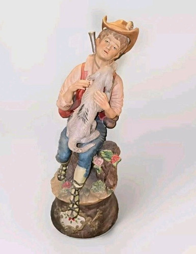 Vintage painted resin - resin, figurine