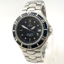 Vintage OMEGA Seamaster Pre Bond Watch 396.1052 Diver 200m black steel mens