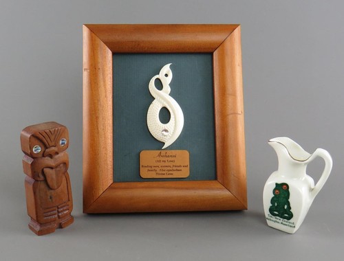 Vintage new zealand maori - new,