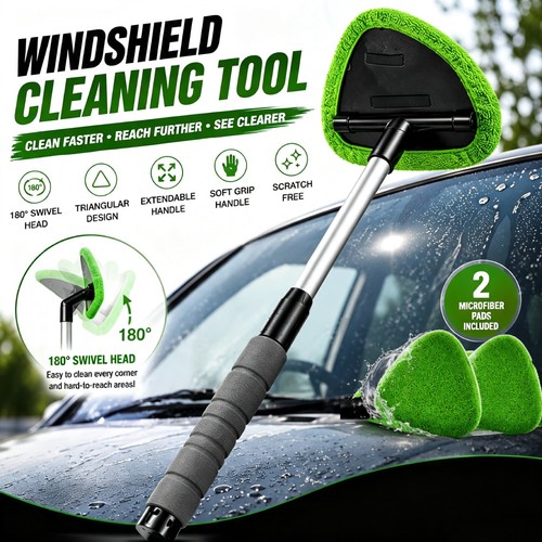 Car windscreen cleaning tool - car,
