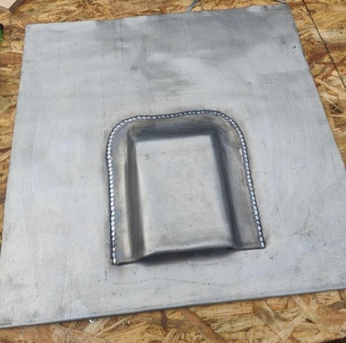 Lead bat access roof vent - lead,