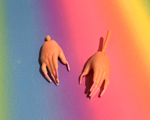 Rainbow high doll spare hands - high,