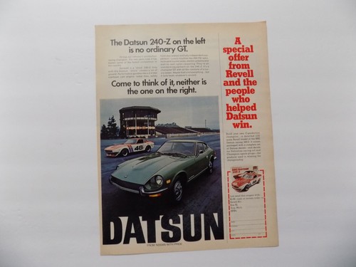 1972 print datsun 240 - ad, -z