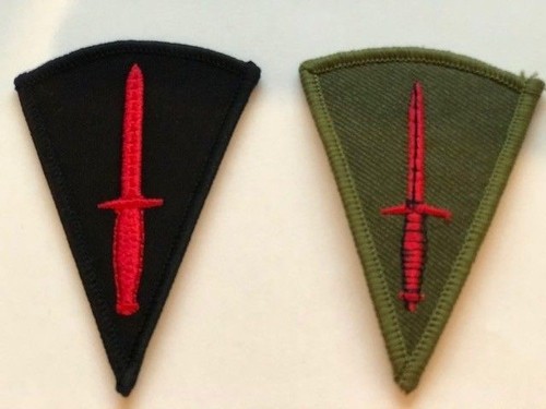 Commando dagger badge - dagger, cloth