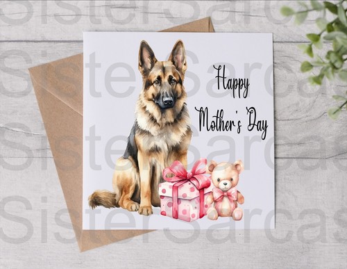 German shepherd dog - german, mum