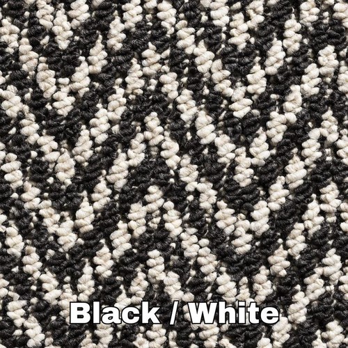 Aztec herringbone loop carpet - aztec,