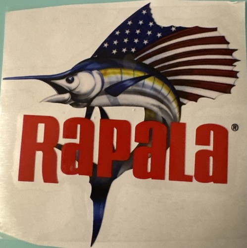 Rapala licensed sticker - rapala, x