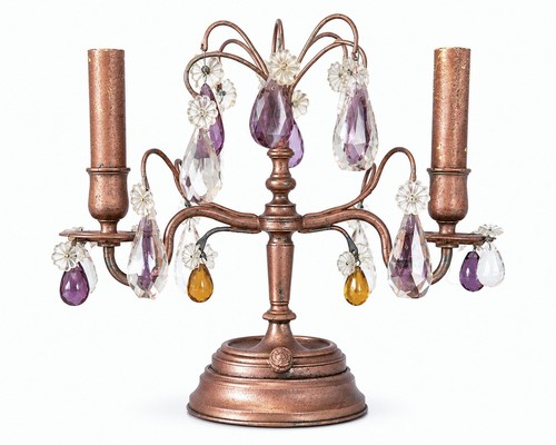Vtg french crystal prism - french,