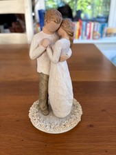 Demdaco 26189 Willow Tree Promise  Cake Topper Figurine. New!