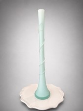 VTG Frosted Glass Soliflore