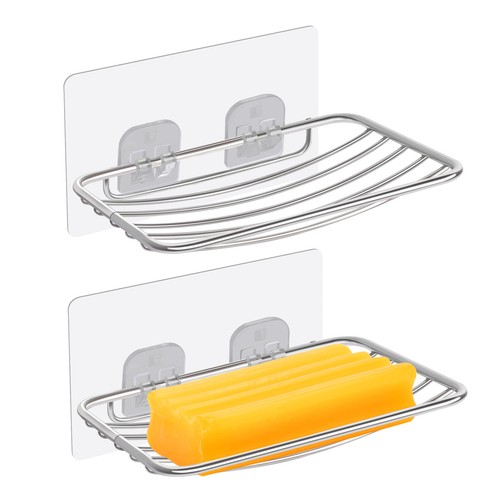 Wall mounted soap holder - mounted,