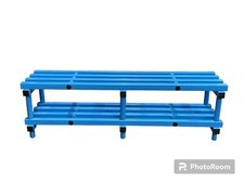 Plastic Cloakroom Bench 1.5m x