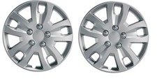 Pair Of Silver 13" Caravan