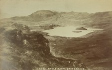 VINTAGE POSTCARD LAKE DISTRICT CUMBRIA PATTERDALE ANGLE TARN UNPOSTED (#J8)
