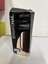 SENSATIONAIL gel colour nail polish 2 weeks wear espresso bean