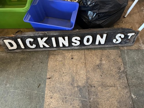 Vintage old street sign - vintage,