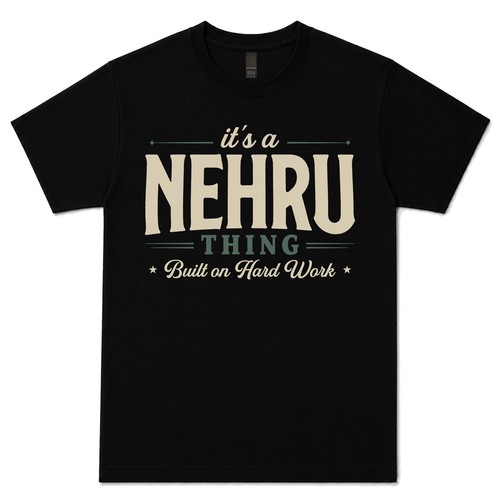 Nehru thing built - nehru, on