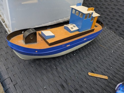 Boat needs tlc - rc,