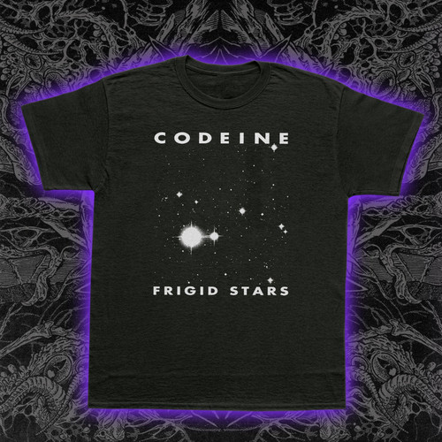 Codeine frigid stars - stars, t-shirt