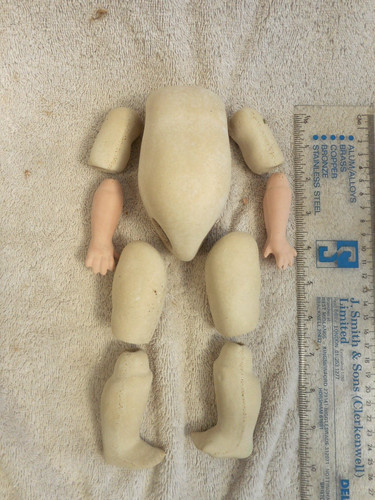 Vintage doll composition body - vintage,