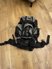 Nevis 66 Hiking Backpack ABS System Black/ Grey