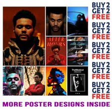 THE WEEKND POSTER ART PRINT A4 A3 SIZE - BUY 2 GET ANY 2 FREE