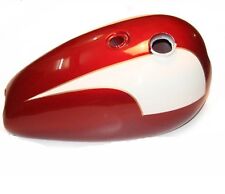 Fits For Triumph T140 Bonneville Cherry Red Cream Petrol Fuel Tank Bonnie S2u