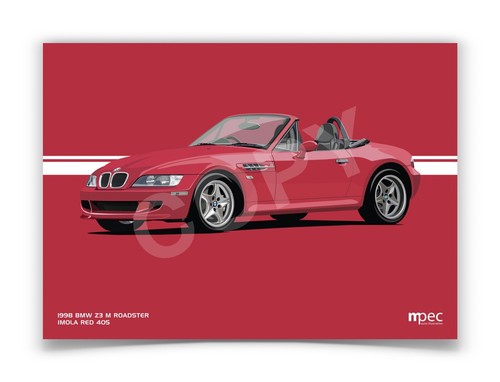 Bmw car imola red - m,