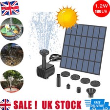 Solar Pond Pump Power Fountain