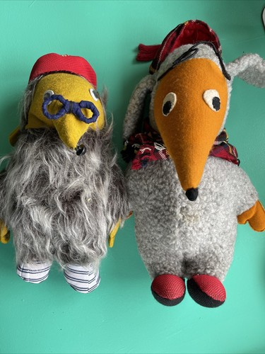 Vintage womble soft toys - womble,