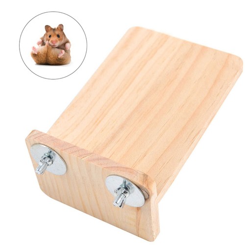 Wooden platform perch for - perch,