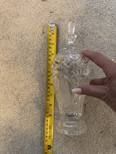 Beyer Glass Sweet /  bon bon jar no box 8 inches 