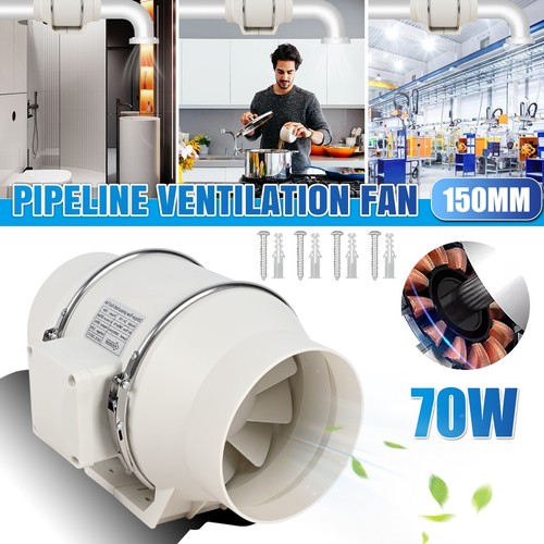 150mm inline extractor - 150mm,