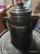 Petromax Perkomax Black Enamel 1.3L Coffee Percolator perfect for Campfire / Hob