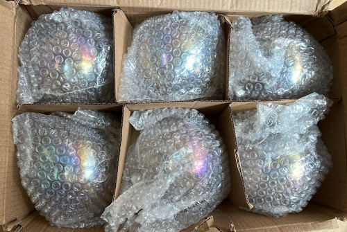 Baubles glass iridescent - glass,
