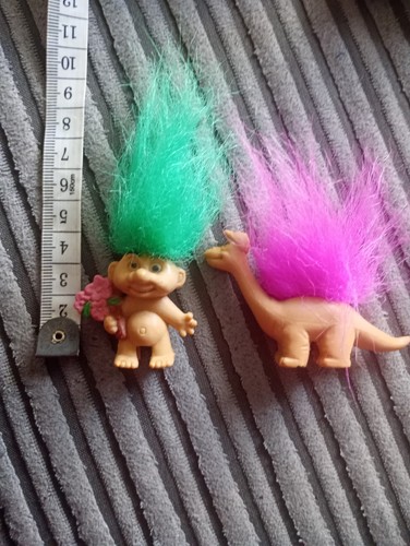 Vintage troll pencil toppers - troll,
