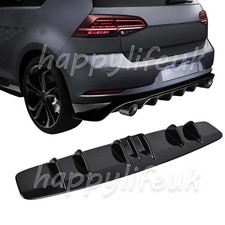 7-Fins Rear Bumper Diffuser