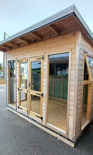 10x8 pent studio - 10x8,