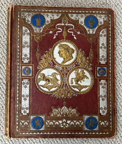 Victorian die cut scrapbook - victorian,