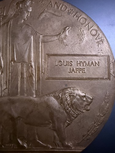 Ww1 death penny - death, plaque