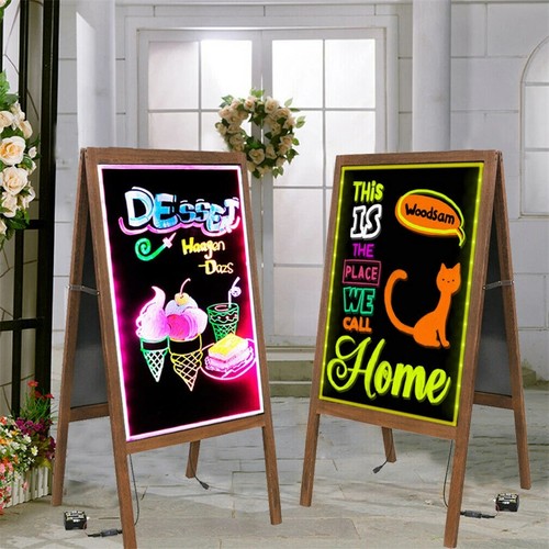 Vintage neon led message - led,