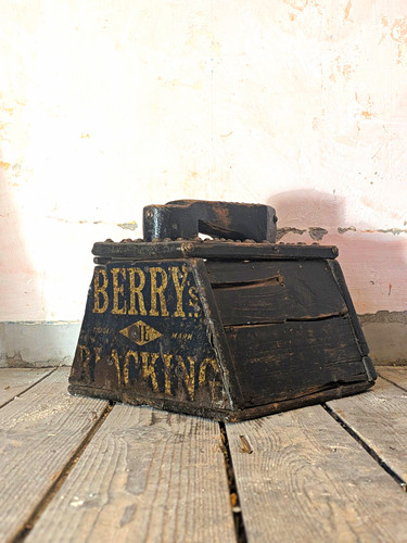 Antique advertising 1900 shoe - antique,