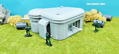 German bunker military - bunker, 3d