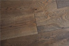 Engineered Oak Brushed Smoky Coffee Real Wood Wooden Floor Hardwood Flooring