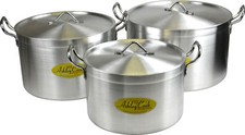 Aluminium casserole pots - pots, 32