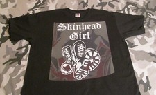 T Shirt Skinhead Girl Boots 