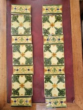 ANTIQUE Fireplace  Tile Set  /